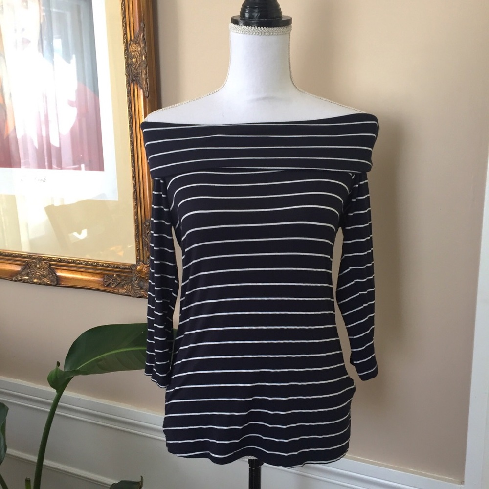 Bobeau Sailor Stripe Top